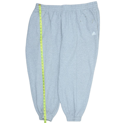 Adidas Womens Grey 3XL Sweatpants Fleece Joggers Plus Fit