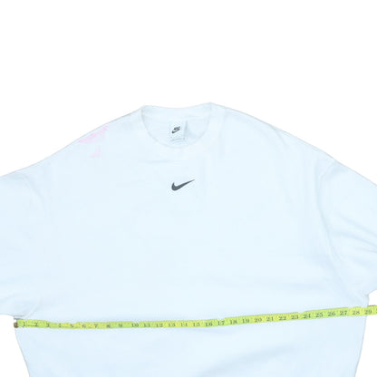 Mens UK Size S Nike White Pullover Sweatshirt