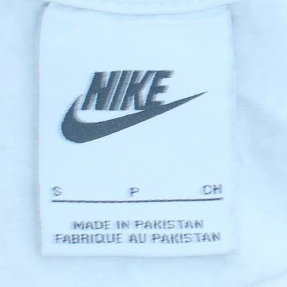 Mens UK Size S Nike White Pullover Sweatshirt