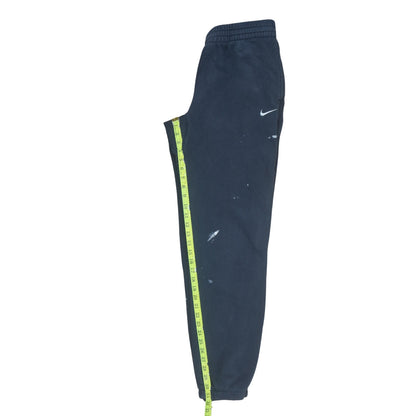 Nike Men's Blue Sweatpants M Elastic Waist Fleece Joggers