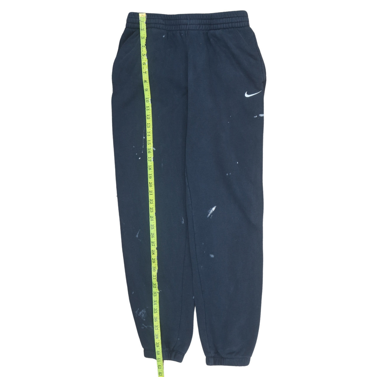 Nike Men's Blue Sweatpants M Elastic Waist Fleece Joggers