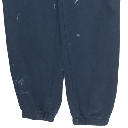 Nike Men's Blue Sweatpants M Elastic Waist Fleece Joggers