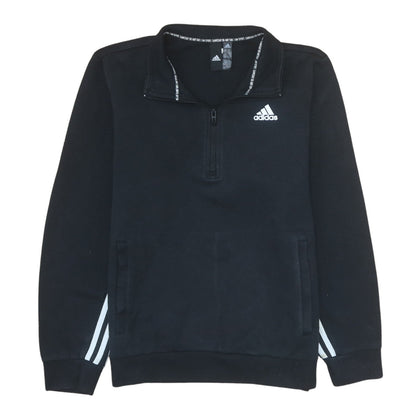 Mens UK Size L adidas Black Pullover Sweatshirt