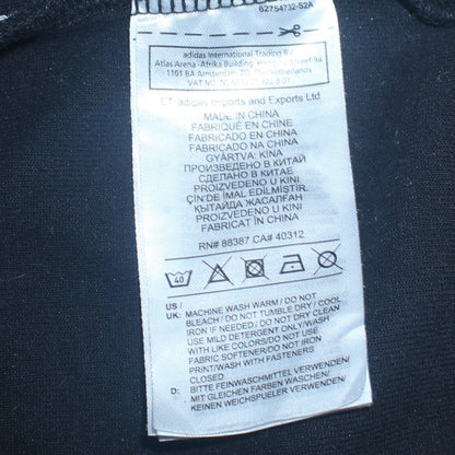 Mens UK Size L adidas Black Pullover Sweatshirt