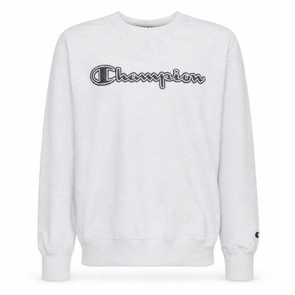 Mens UK Size M Champion White Pullover Sweatshirt