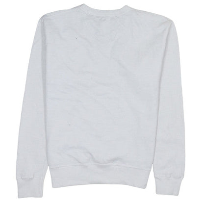 Mens UK Size M Champion White Pullover Sweatshirt