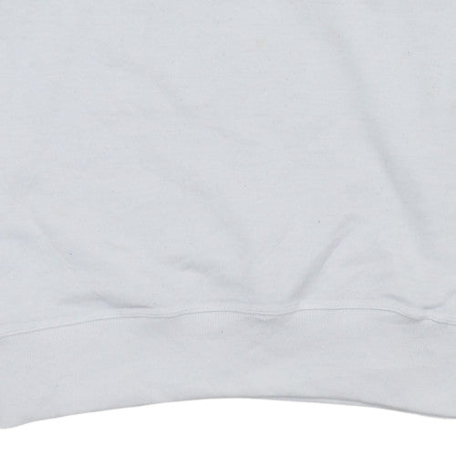 Mens UK Size M Champion White Pullover Sweatshirt
