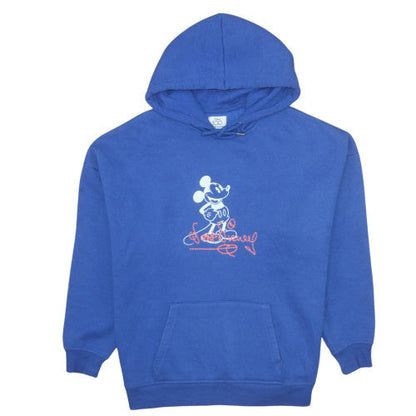 Womens UK Size XS Primark Blue Pullover Hoodie