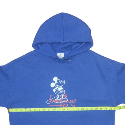 Womens UK Size XS Primark Blue Pullover Hoodie