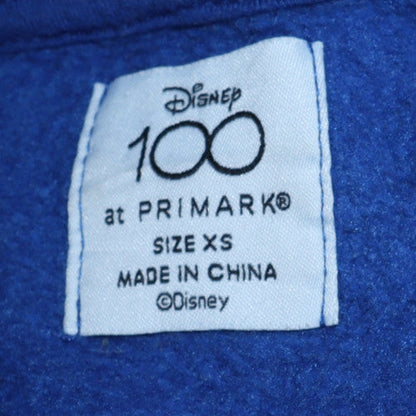 Womens UK Size XS Primark Blue Pullover Hoodie