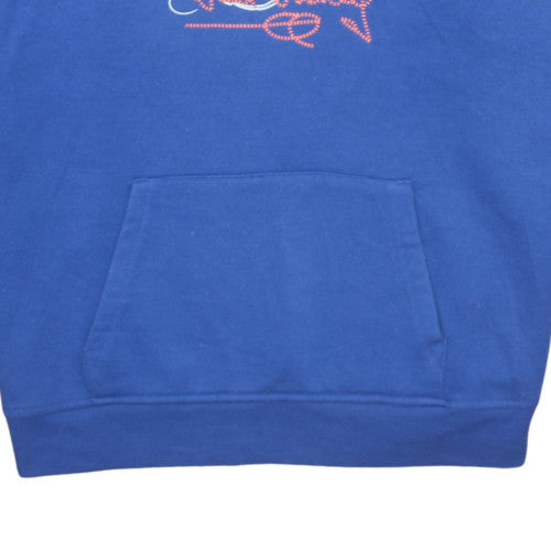 Womens UK Size XS Primark Blue Pullover Hoodie