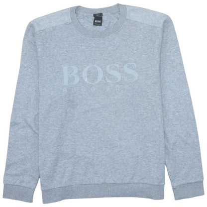 Mens UK Size 2XL HUGO BOSS Grey Pullover Sweatshirt
