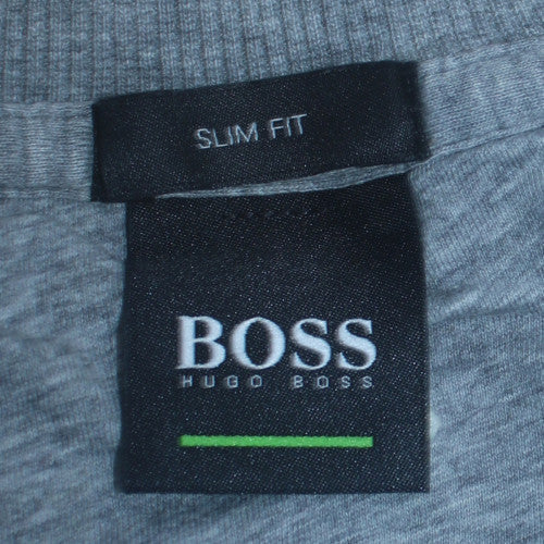 Mens UK Size 2XL HUGO BOSS Grey Pullover Sweatshirt
