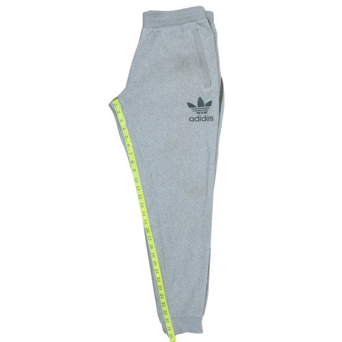 Mens UK Size L adidas Regular Fit Sweatpants Grey Trousers