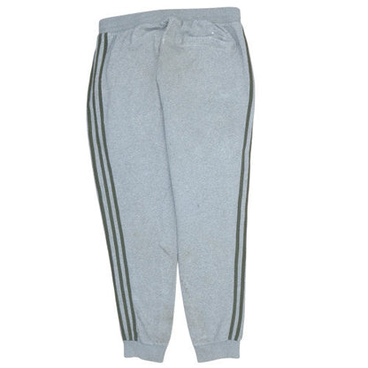 Mens UK Size L adidas Regular Fit Sweatpants Grey Trousers