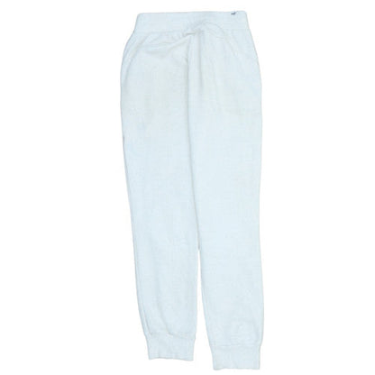 Womens UK Size XS PUMA Regular Fit Jogger White Trousers