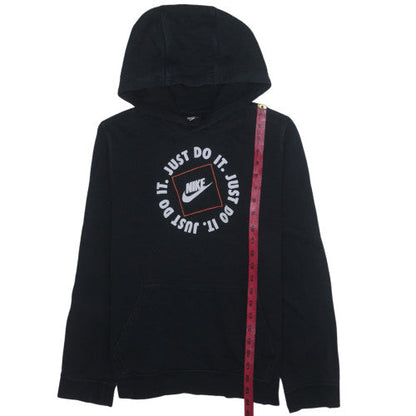 Nike Boys Black Just Do It Pullover Hoodie XL 158-170cm Standard Fit