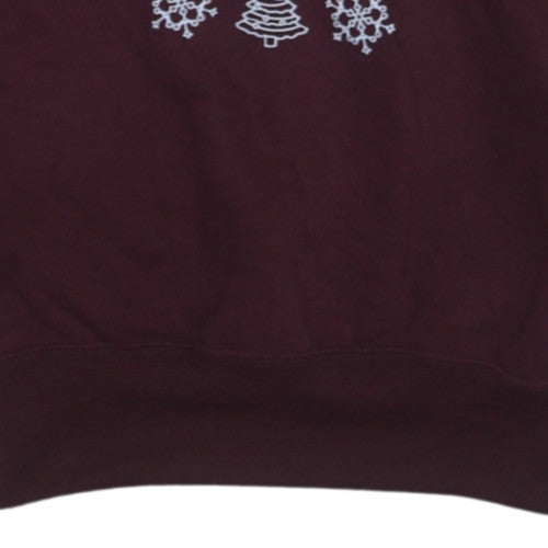 Womens UK Size XS Russell Red Pullover Sweatshirt