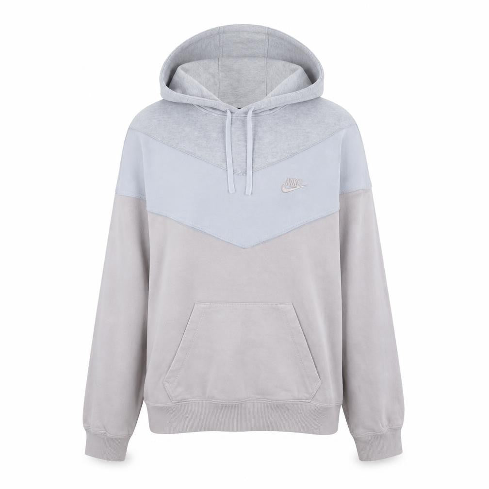 Womens UK Size M Nike Grey Pullover Hoodie