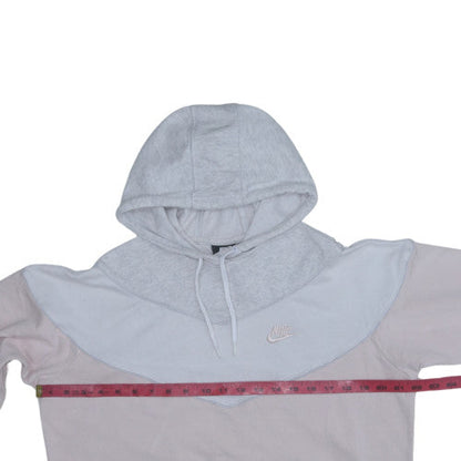 Womens UK Size M Nike Grey Pullover Hoodie