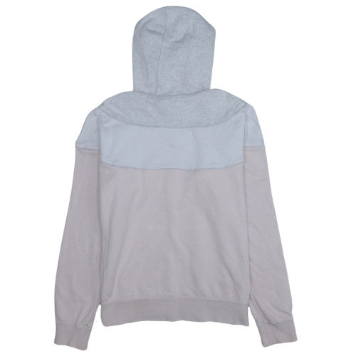 Womens UK Size M Nike Grey Pullover Hoodie