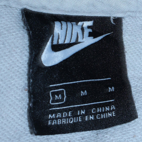 Womens UK Size M Nike Grey Pullover Hoodie