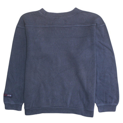 Mens UK Size M Reebok Blue Pullover Sweatshirt