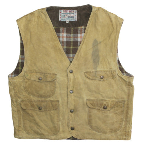 Mens UK Size XXL Teddy Smith Beige Bodywarmer