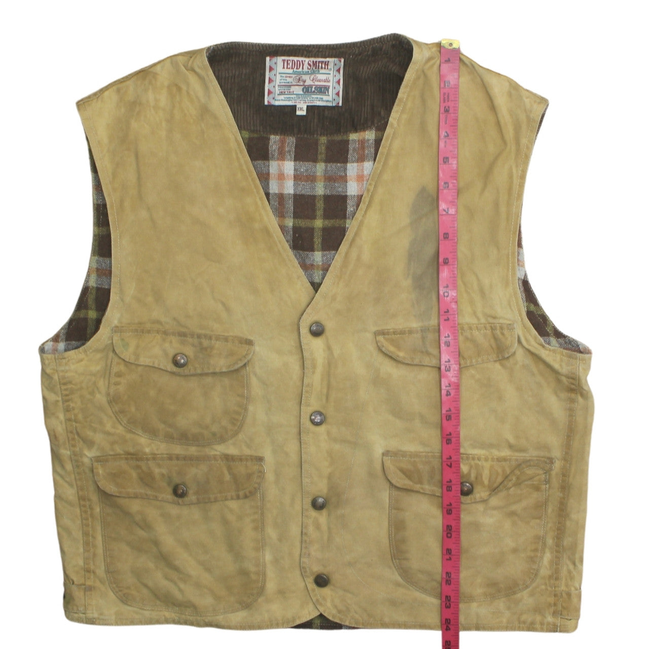 Mens UK Size XXL Teddy Smith Beige Bodywarmer