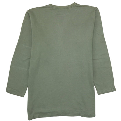 Mens UK Size M Nike Green Pullover Sweatshirt