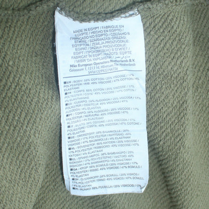 Mens UK Size M Nike Green Pullover Sweatshirt