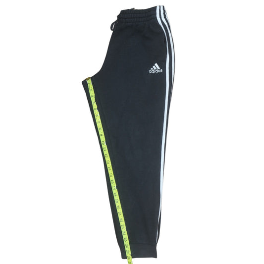 Mens UK Size M adidas Regular Fit Jogger Black Trousers