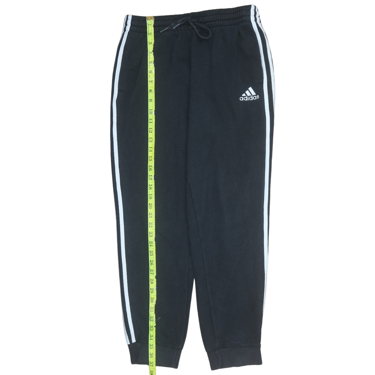 Mens UK Size M adidas Regular Fit Jogger Black Trousers