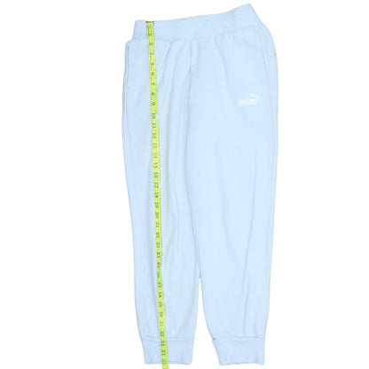 Womens UK Size S PUMA Regular Fit Jogger Blue Trousers