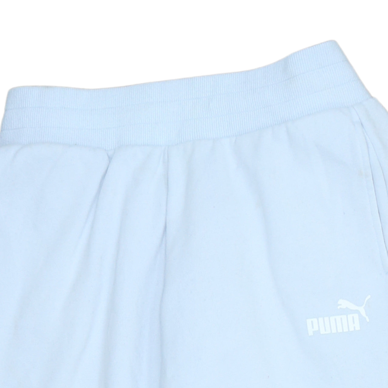 Womens UK Size S PUMA Regular Fit Jogger Blue Trousers