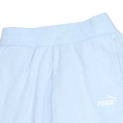 Womens UK Size S PUMA Regular Fit Jogger Blue Trousers