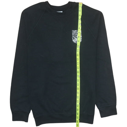 Mens UK Size M Russell Black Pullover Sweatshirt