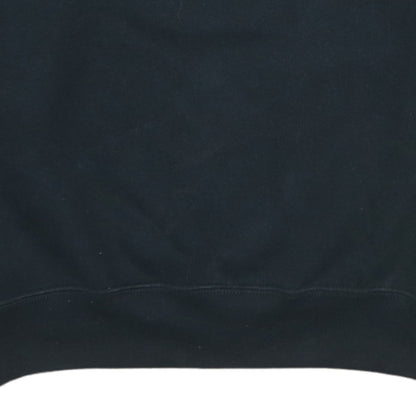 Mens UK Size M Russell Black Pullover Sweatshirt