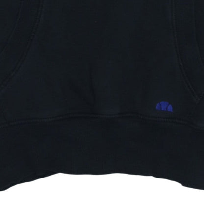 Mens UK Size M ellesse Black Pullover Hoodie