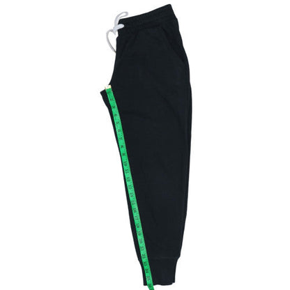 Under Armour Women's Black Jogger Sweatpants Size S Fleece Tapered Fit
