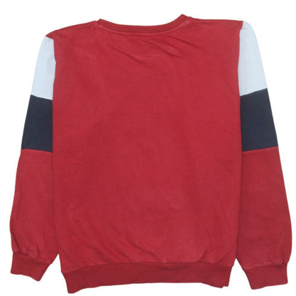 Disney Boys Red Mickey Mouse OMG Sweatshirt 16 Years Crew Neck Cotton