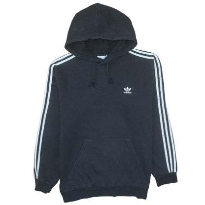 Mens UK Size L adidas Black Pullover Hoodie