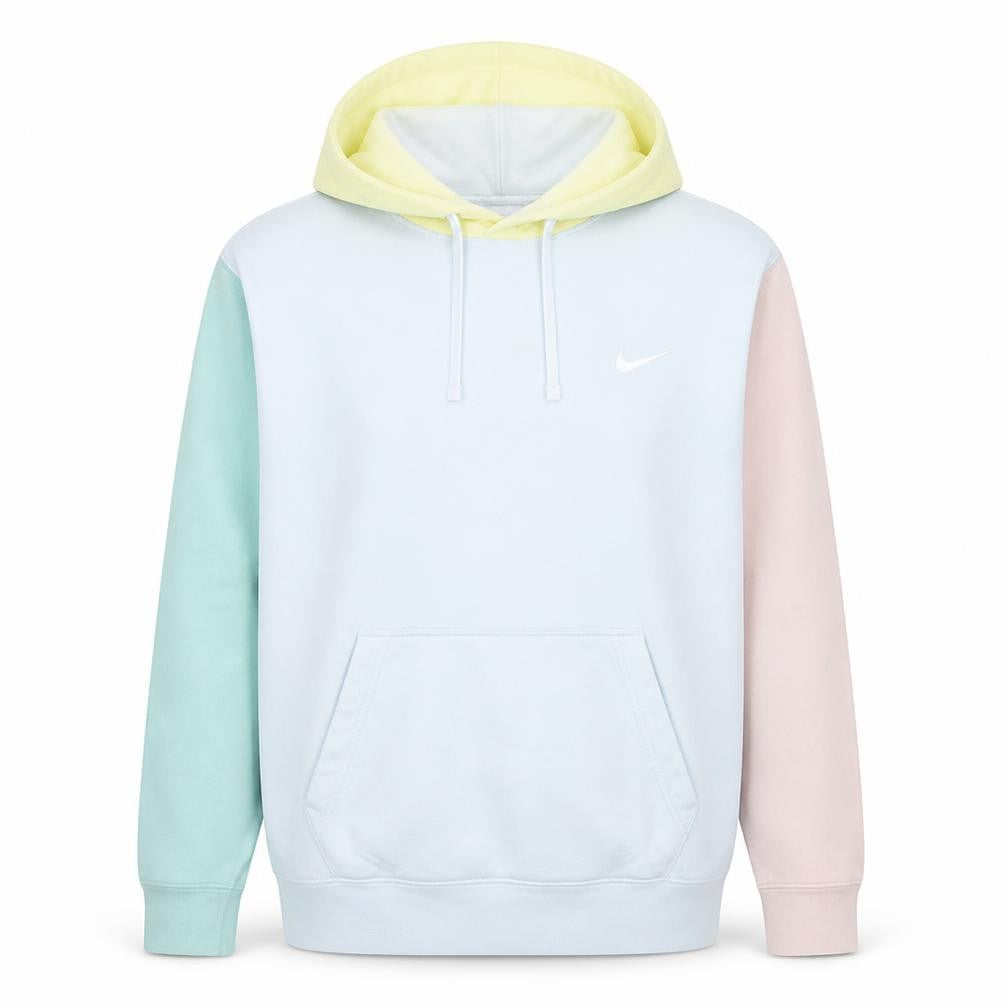 Womens UK Size L Nike Multicoloured Pullover Hoodie
