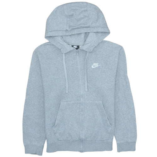 Mens UK Size XS Nike Grey Full Zip Hoodie