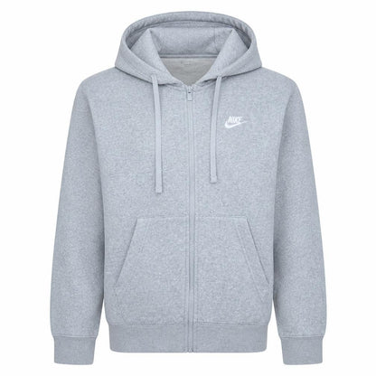 Mens UK Size XS Nike Grey Full Zip Hoodie