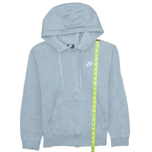 Mens UK Size XS Nike Grey Full Zip Hoodie