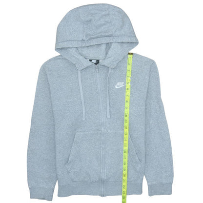 Mens UK Size XS Nike Grey Full Zip Hoodie