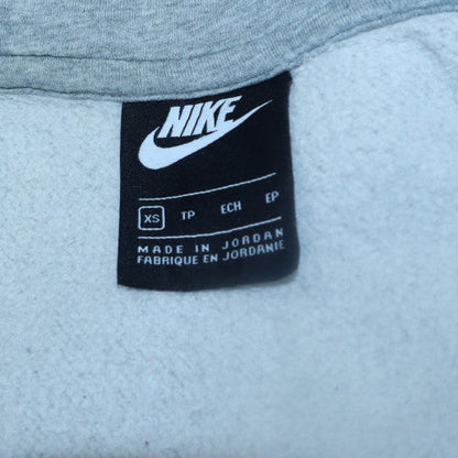 Mens UK Size XS Nike Grey Full Zip Hoodie
