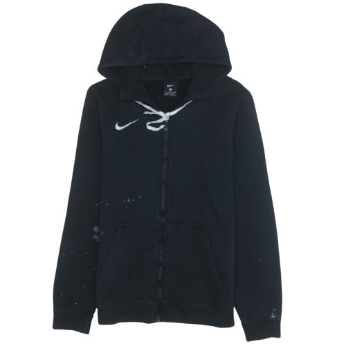 Mens UK Size S Nike Black Full Zip Hoodie