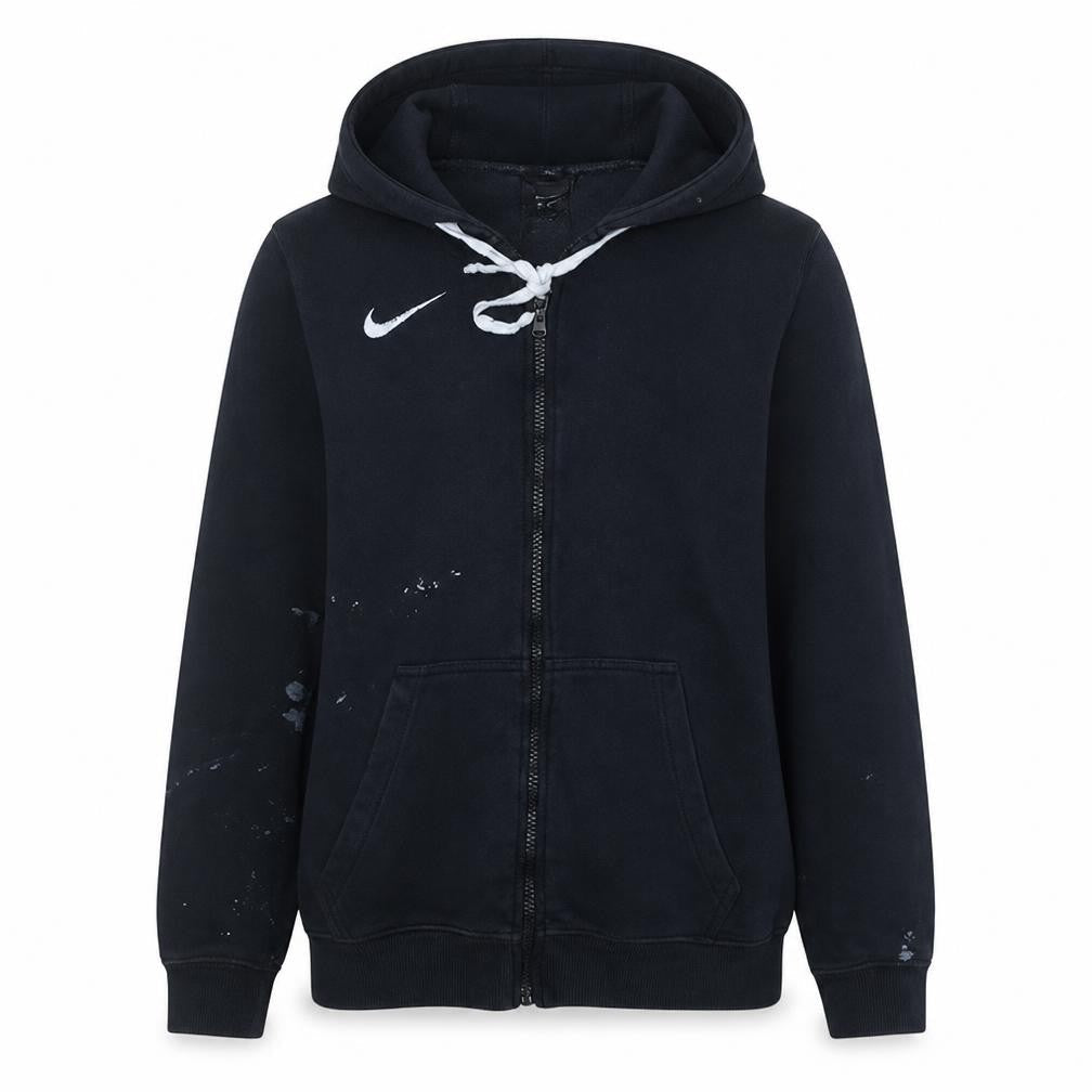 Mens UK Size S Nike Black Full Zip Hoodie